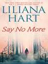 Cover image for Say No More